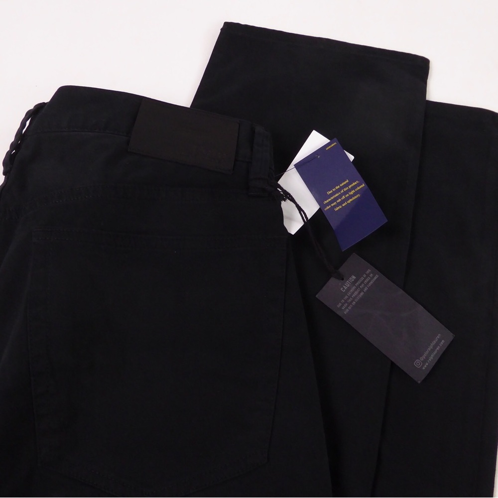 Polo Ralph Lauren Varick Slim Straight Black 5 Pocket Pants Stretch Cotton NWT